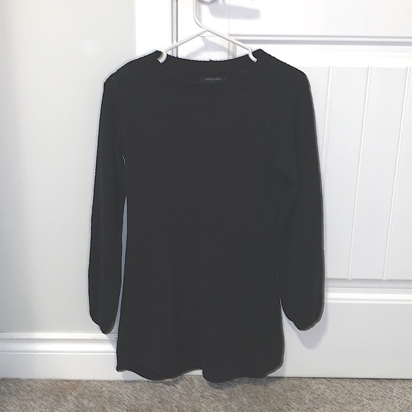 Black Sweater Dress - Picture 2 of 6